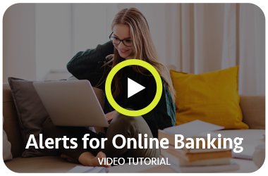 alerts for online banking video tutorials image